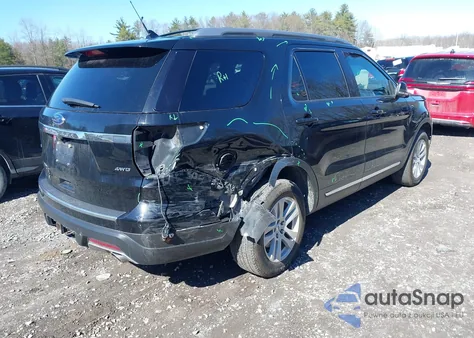 2018 Ford Explorer Xlt from USA, damaged, VIN 1FM5K8D87JGA39106